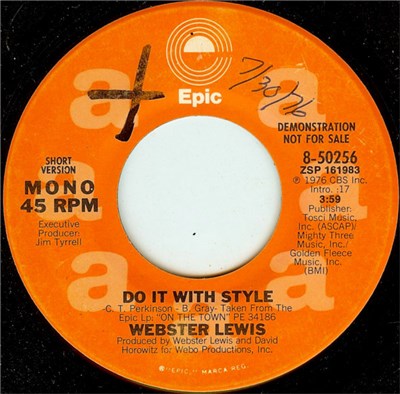 Webster Lewis - Do It With Style download mp3 flac