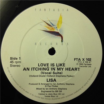 Lisa - Love Is Like An Itching In My Heart download mp3 flac