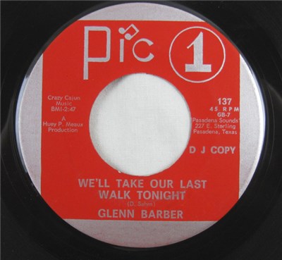 Glenn Barber - We'll Take Our Last Walk Tonight / Most Beautiful download mp3 flac