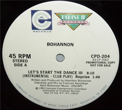 Bohannon - Let's Start The Dance III download mp3 flac