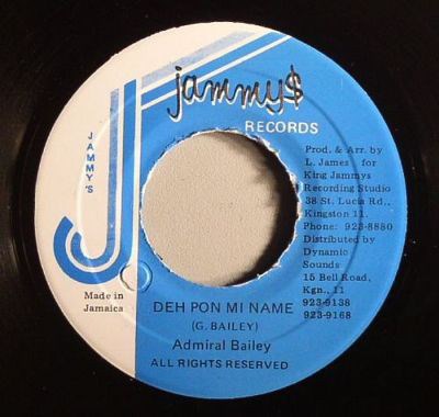 Admiral Bailey - Deh Pon Mi Name download mp3 flac