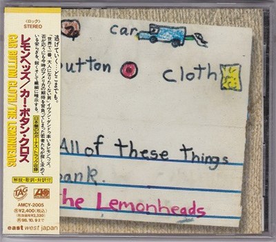 The Lemonheads - Car Button Cloth download mp3 flac