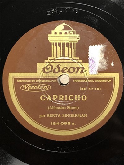 Berta Singerman - Capricho / Canción De Primavera download mp3 flac