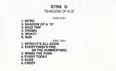 Str8 G - Shadow Of A G download mp3 flac