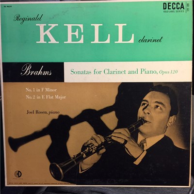 Reginald Kell, Joel Rosen, Brahms - Sonatas For Clarinet And Piano, Opus 120 download mp3 flac