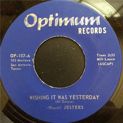 (Royal) Jesters - Wishing It Was Yesterday / City Highway download mp3 flac