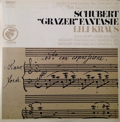Lili Kraus - Schubert "Grazer"; Landler Suite/Mozart: Fantasies In C Minor And D Minor download mp3 flac
