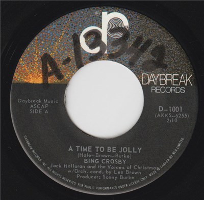 Bing Crosby, Jack Halloran And The The Voices Of Christmas - A Time To Be Jolly / And The Bells Rang download mp3 flac
