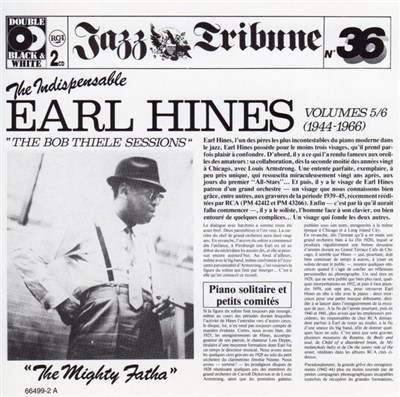 Earl Hines - The Indispensable Earl Hines Vol 5/6 (1944-1966) "The Bob Thiele Sessions" download mp3 flac