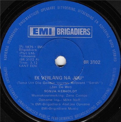 Sonja Herholdt - Ek Verlang Na Jou / Waar Gaan Jy Heen download mp3 flac