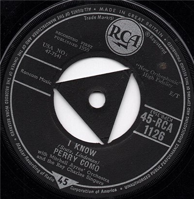 Perry Como - I Know download mp3 flac