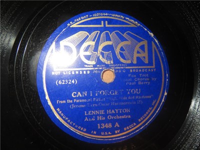 Lennie Hayton And His Orchestra - Can I Forget You / The Folks Who Love On The Hill download mp3 flac