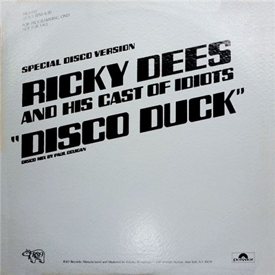 Rick Dees And His Cast Of Idiots - Disco Duck download mp3 flac