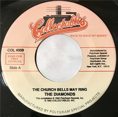The Diamonds - The Church Bells May Ring / Walking Along download mp3 flac
