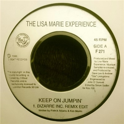 The Lisa Marie Experience - Keep On Jumpin' (Bizzare Inc. Remix Edit) download mp3 flac
