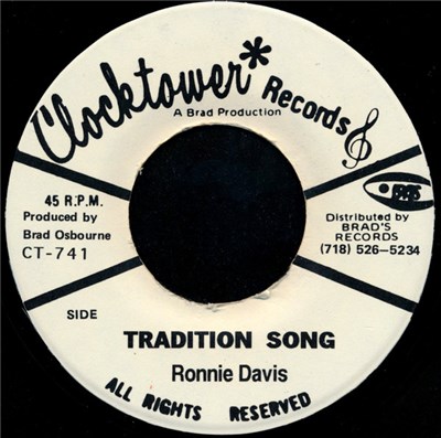 Ronnie Davis - Tradition Song download mp3 flac