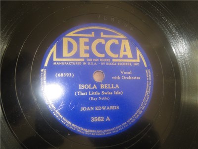 Joan Edwards - Isola Bella / There Shall Be No Night download mp3 flac