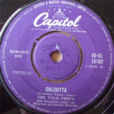 The Four Preps - Calcutta / Gone Are The Days download mp3 flac
