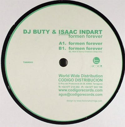 DJ Buty & Isaac Indart - Formen Forever download mp3 flac