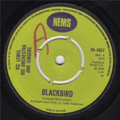 Vic Lewis, His Orchestra And Singers - Blackbird download mp3 flac