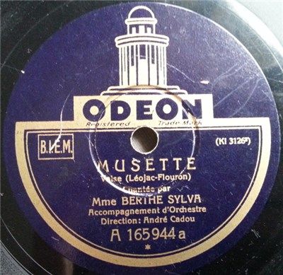 Mme Berthe Sylva - Musette / Fleur De Misère download mp3 flac