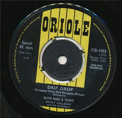 Alice Babs & Teeny - Drip Drop (Droppen Dripp Och Droppen Drapp) download mp3 flac