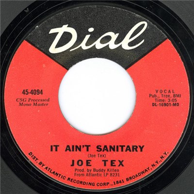 Joe Tex - It Ain't Sanitary / We Can't Sit Down Now download mp3 flac