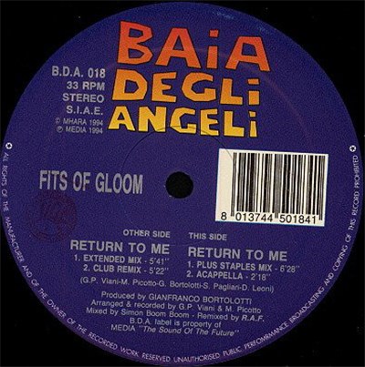 Fits Of Gloom - Return To Me download mp3 flac