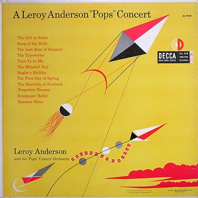 Leroy Anderson And His "Pops" Concert Orchestra - A Leroy Anderson "Pops" Concert download mp3 flac