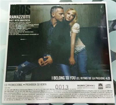 Eros Ramazzotti Duet With Anastacia / Yuridia - I Belong To You (El Ritmo De La Pasion) / Maldita Primavera download mp3 flac