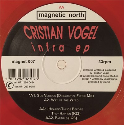 Cristian Vogel - Infra EP download mp3 flac