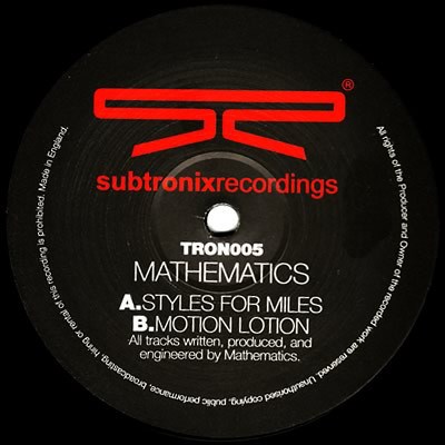 Mathematics - Styles For Miles / Motion Lotion download mp3 flac