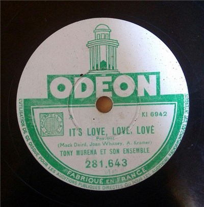 Tony Murena Et Son Ensemble - It's Love, Love, Love download mp3 flac