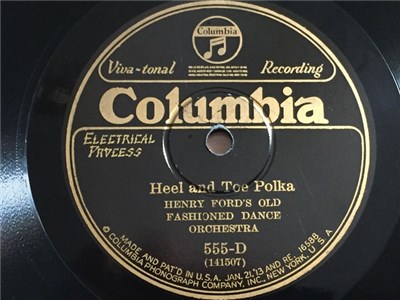Henry Ford's Old Fashioned Dance Orchestra - Heel And Toe Polka / A Southern Schottische download mp3 flac