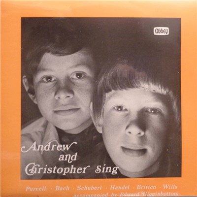 Purcell, Bach, Schubert, Handel, Britten, Wills, Andrew Brough And Christopher Smith Accompanied By Edward Higginbottom - Andrew And Christopher Sing download mp3 flac