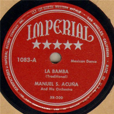 Manuel S. Acuña And His Orchestra - La Bamba / La Mesticita download mp3 flac