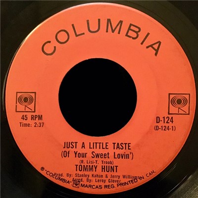 Tommy Hunt - Just A Little Taste (Of Your Sweet Lovin') download mp3 flac