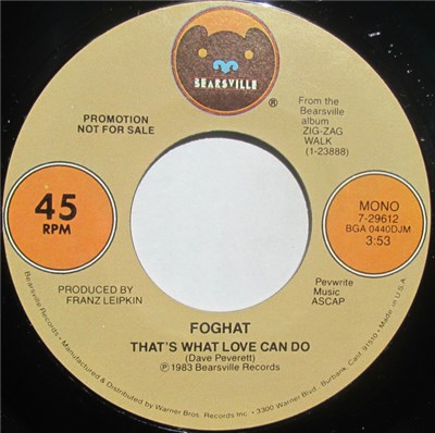 Foghat - That's What Love Can Do download mp3 flac