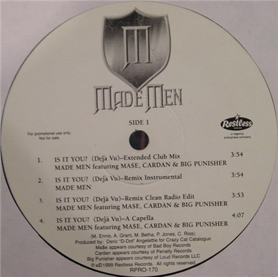 Made Men - Is It You? (Déjà Vu) / Tommy's Theme Remixes download mp3 flac