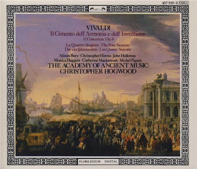 Vivaldi, The Academy Of Ancient Music, Christopher Hogwood - Il Cimento Dell' Armonia E Dell' Inventione (12 Concertos, Op. 8) download mp3 flac