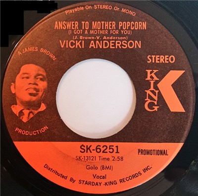 Vicki Anderson - Answer To Mother Popcorn (I Got A Mother For You) / I'll Work It Out download mp3 flac