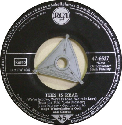 Hugo Winterhalter's Orchestra And Chorus - This Is Real / Canadian Sunset download mp3 flac