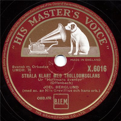 Joel Berglund - Stråla Klart Med Trolldomsglans / Den Gyllene Kalven Ur "Faust" download mp3 flac