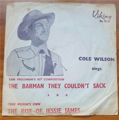 Cole Wilson And His Guitar - The Barman They Couldn't Sack download mp3 flac