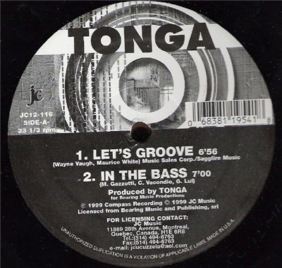 Tonga / Claudia / Beat Injection - Let's Groove / You Got The Love / Your Mind download mp3 flac