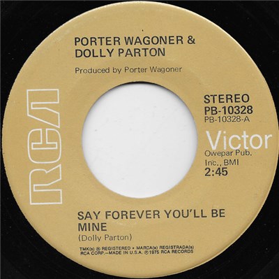 Porter Wagoner & Dolly Parton - Say Forever You'll Be Mine download mp3 flac