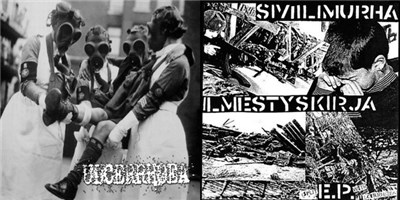 Ulcerrhoea / Siviilimurha - Saatanan Split EP download mp3 flac