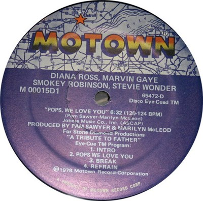 Diana Ross, Marvin Gaye, Smokey Robinson, Stevie Wonder - Pops, We Love You download mp3 flac