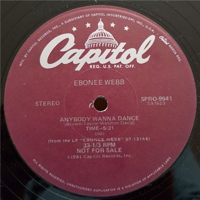 Ebonee Webb - Anybody Wanna Dance download mp3 flac