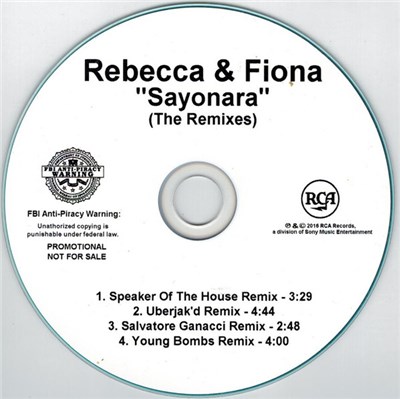 Rebecca & Fiona - Sayonara (The Remixes) download mp3 flac